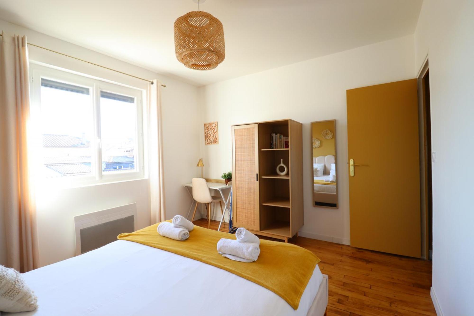 Le Boho - Charmant T3 Avec Climatisation Et Fibre Bergerac Phòng bức ảnh