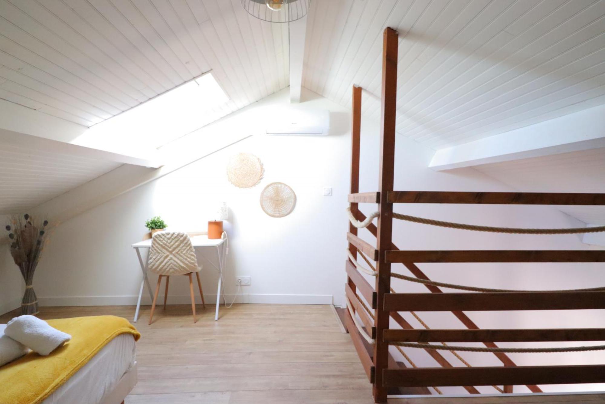 Le Boho - Charmant T3 Avec Climatisation Et Fibre Bergerac Phòng bức ảnh